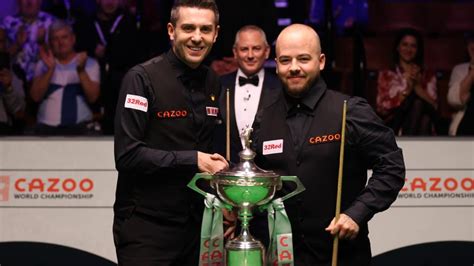 Luca Brecel v Mark Selby: 2023 World Championship statistics.